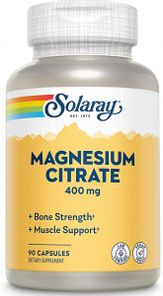 Solaray Products Magnesium Citrate 400 mg