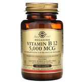 Solgar Vitamin B12 5000 мкг Sublingual - Сублингвальный витамин B12