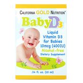 California Gold Nutrition Baby Vitamin D3 (400 IU)