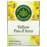 Traditional Medicinals Yellow Pau d 'Arco, без кофеина, 16 чайных пакетиков