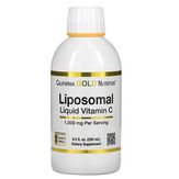 California Gold Nutrition Liposomal Liquid Vitamin C - Липосомальный жидкий витамин C, с нейтральным вкусом, 1000 мг