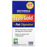 Enzymedica Lypo Gold, препарат для переваривания жиров