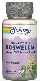 Solaray Products Guaranteed Potency Boswellia Resin Extract ( Экстракт босвеллии) 450 мг