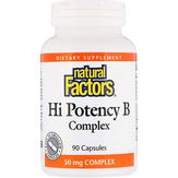 Natural Factors Hi Potency B Complex