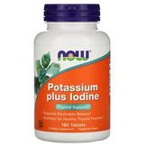 NOW Foods Potassium Plus Iodine - Калий с йодом