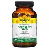 Country Life Magnesium Caps with Silica 300 mg