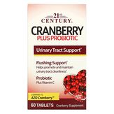 21st CENTURY Cranberry Plus Probiotic - Клюква с пробиотиками