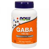 NOW Foods GABA 750 mg - Габа