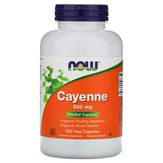 NOW Foods Cayenne 500 mg - Кайенский перец