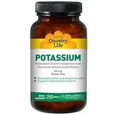 Country Life Potassium 99 mg - Калий